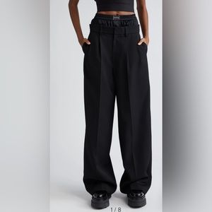 Alexander Wang Low rise Boxer waistband Trousers Brand New with Tags SIZE 6